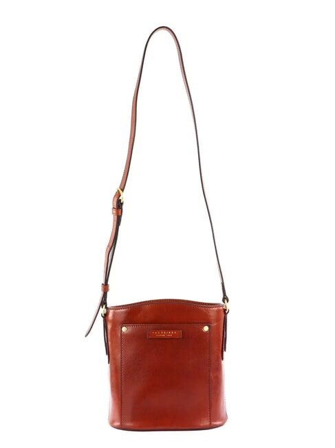 THE BRIDGE CECILIA Eimer-Umhängetasche aus Leder BRAUN - Damentaschen
