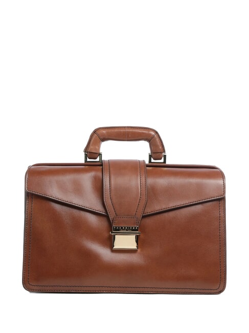 THE BRIDGE DANTE Aktentasche aus Leder für Ärzte BRAUN - Arbeitstaschen