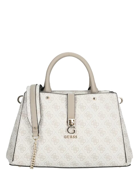 GUESS ZAMIRA Handtasche, mit Schultergurt Logo in dunklem Taupe - Damentaschen