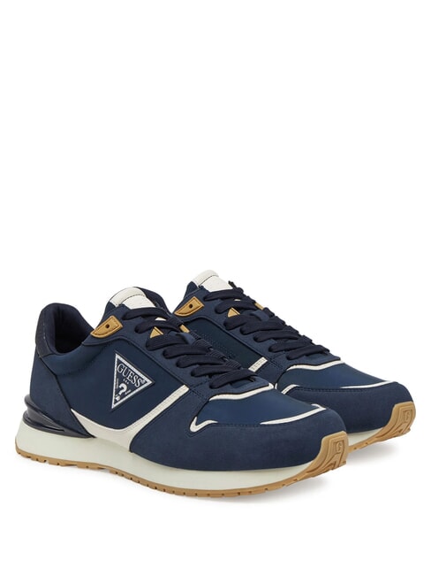 GUESS ISLAND Turnschuhe blau weiß beige - Damenschuhe