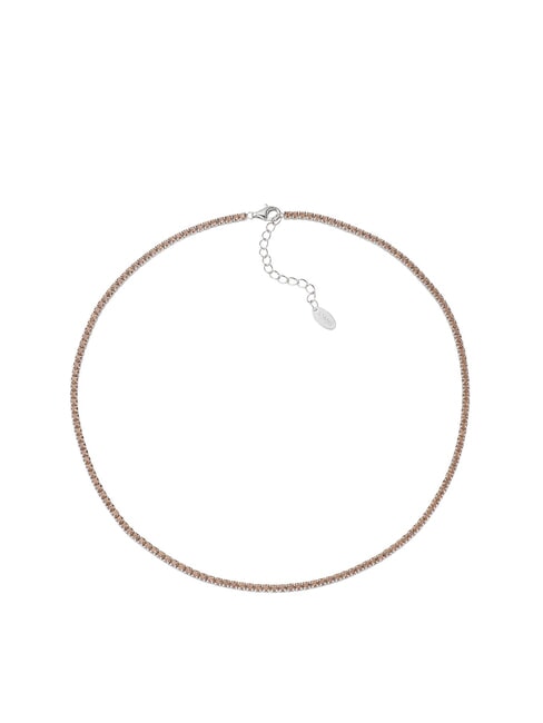 AMEN TENNIS MANIA Choker-Halskette mit Zirkonia Rhodium - Halsketten