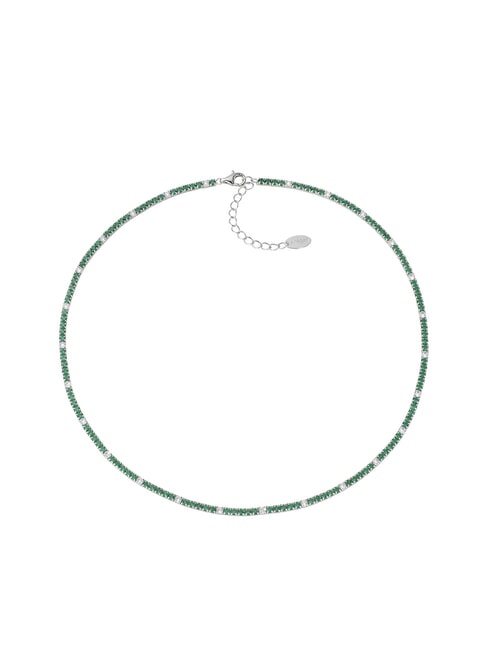 AMEN TENNIS MANIA Choker-Halskette mit Zirkonia Rhodium - Halsketten