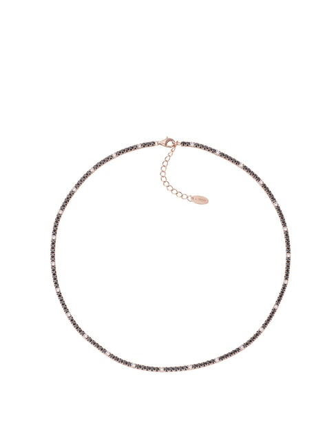 AMEN TENNIS MANIA Choker-Halskette mit Zirkonia Rose - Halsketten