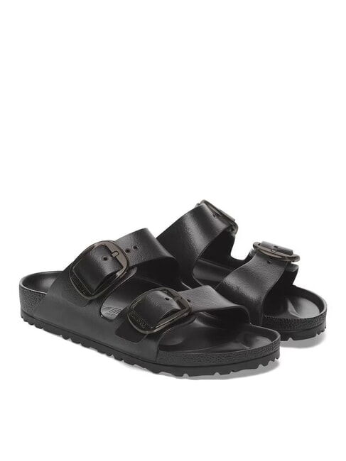 BIRKENSTOCK ARIZONA BIG BUCKLE EVA Gummipantoffeln Schwarz - Damenschuhe