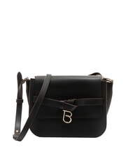 TOSCA BLU AMELIA Umhängetasche aus Leder mit Anhänger - Damentaschen