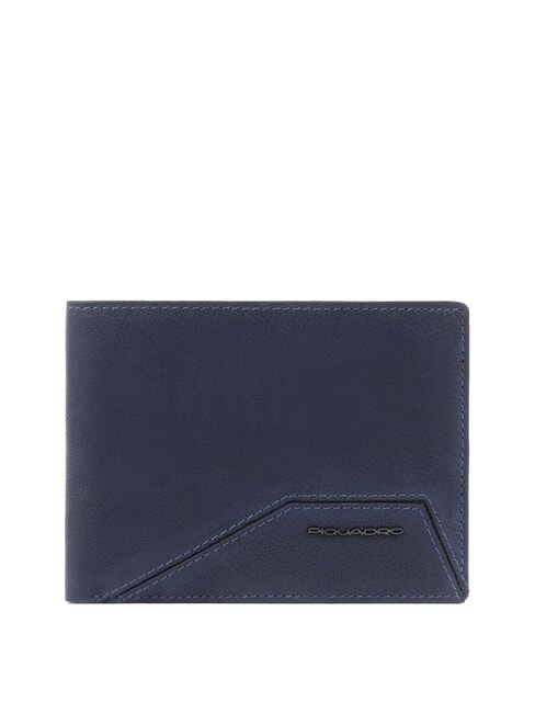 PIQUADRO RHINO  Lederbrieftasche Blau - Brieftaschen Herren
