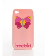 BRACCIALINI Cover  Schmetterling Für iPhone4 - Tablettmappe &amp; Organizer