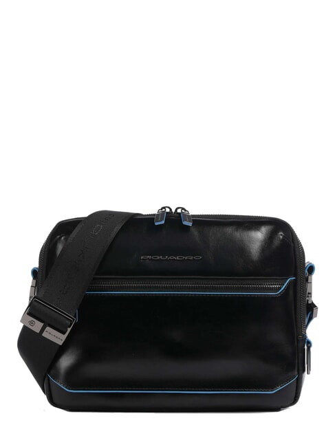 PIQUADRO BLUE SQUARE  iPad-Tasche mit Airpod-Tasche Schwarz - Umhängetaschen Herren