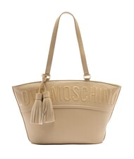 LOVE MOSCHINO NAPPE Einkaufstasche Beige - Damentaschen - 1