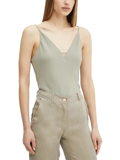 GUESS CAROLINE  Tank Top Salbeiblatt - T-Shirts und Tops für Damen