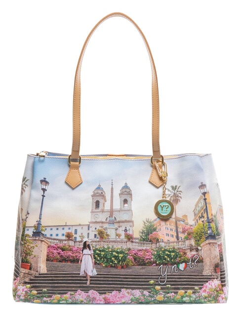 YNOT YESBAG Schultertasche Blumen- - Damentaschen