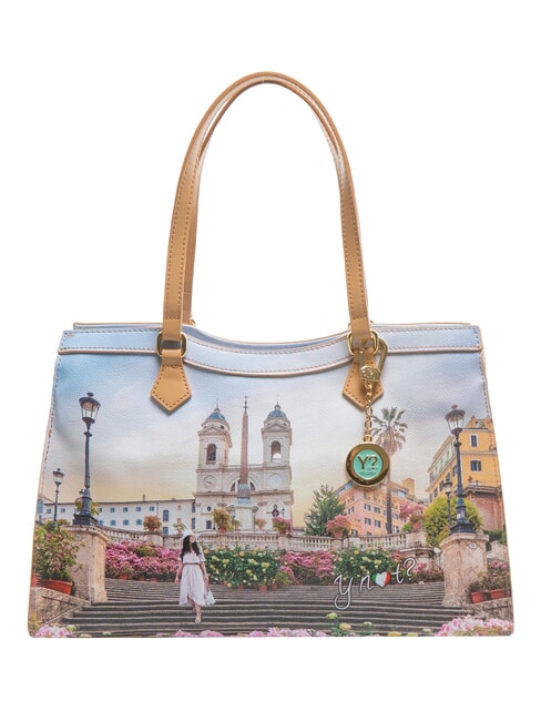 YNOT YESBAG  Große Umhängetasche Blumen- - Damentaschen