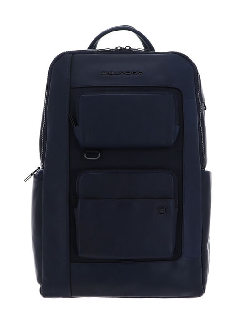 PIQUADRO LIKO 15,6" Laptop-Rucksack Blau - PC-Rucksäcke