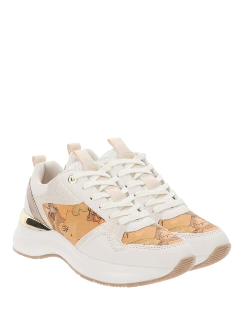 ALVIERO MARTINI PRIMA CLASSE GEO JR Turnschuhe gebrochenes Weiß/Geo-Beige - Damenschuhe