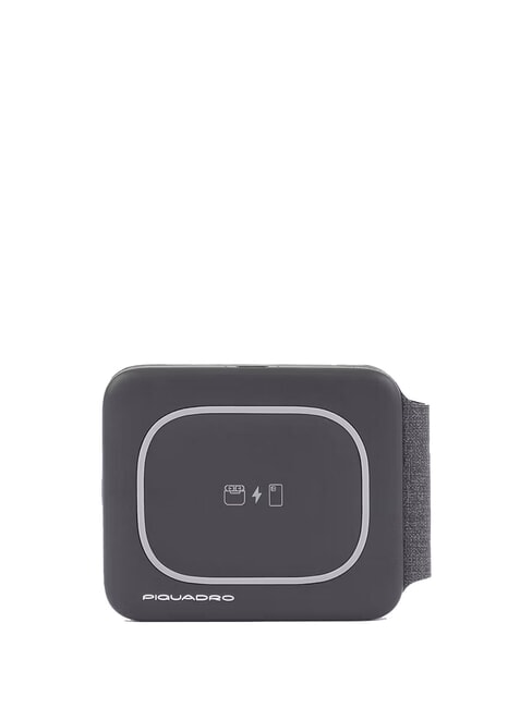 PIQUADRO BAGMOTIC  Faltbares kabelloses 3-in-1-Ladegerät Schwarz - Tablettmappe &amp; Organizer
