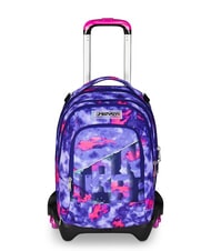 SEVEN SHADY DYE GIRL JACK 3WD Trolley 2 abnehmbare Rucksäcke, 3 Räder - Rucksäcke mit Trolleyfunktion