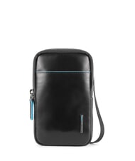 PIQUADRO CAMPIONARIO - BLUE SQUARE Handytasche aus Leder Schwarz - Tablettmappe &amp; Organizer - 1