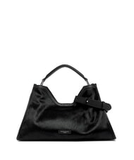 GIANNI CHIARINI AURORA Handtasche mit Ponyfell-Effekt Schwarz - Damentaschen - 1