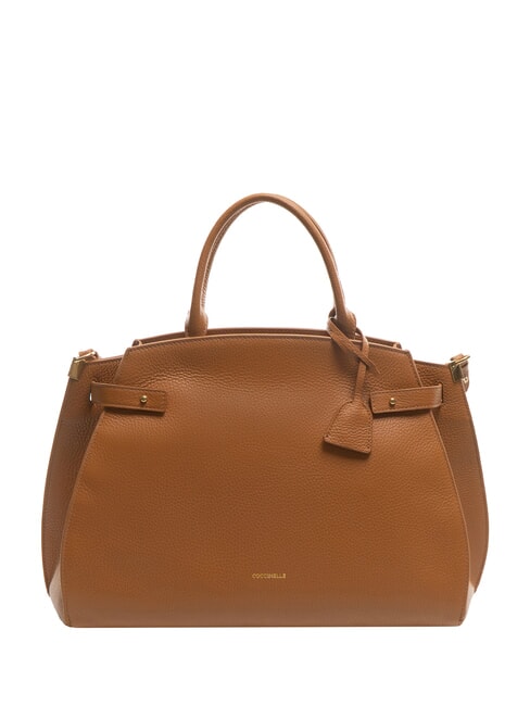 COCCINELLE KLICHE Handtasche aus gehämmertem Leder CUIR - Damentaschen