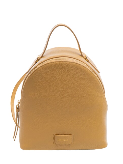 COCCINELLE VOILE Mini-Rucksack aus gehämmertem Leder frisches Beige - Damentaschen