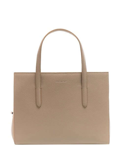 COCCINELLE SWAP Tote Bag aus gehämmertem Leder Puderrosa - Damentaschen