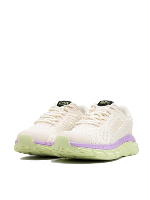 COLMAR URBANTRAIL COLORS Turnschuhe Off White-Teegrün-Flieder - Schuhe Unisex