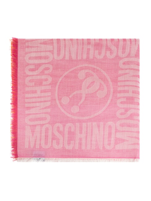 MOSCHINO LOGO ALL OVER Stola Rose - Schals