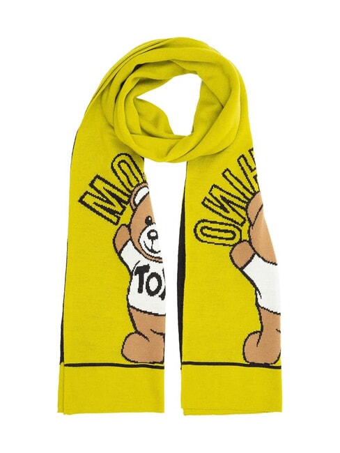 MOSCHINO TEDDY Schal aus Wollmischung Kalk - Schals