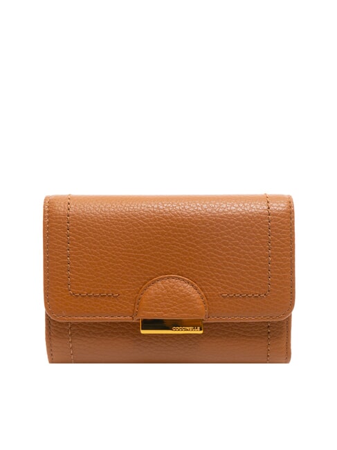 COCCINELLE TALEA Mittelgroße Brieftasche aus gehämmertem Leder CUIR - Brieftaschen Damen