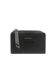 COCCINELLE VOILE Mittelgroße Brieftasche aus gehämmertem Leder - Brieftaschen Damen