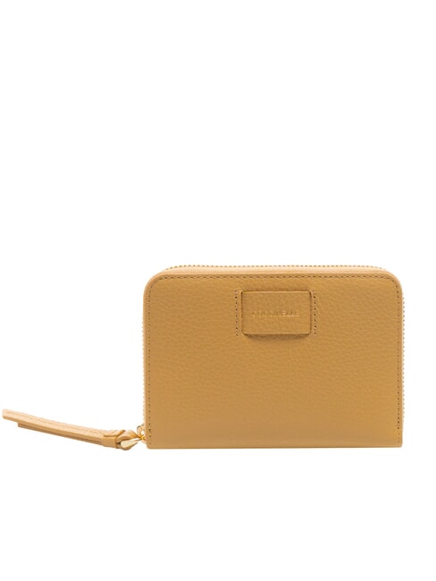 COCCINELLE VOILE Mittelgroße Lederbrieftasche mit Rundum-Reißverschluss frisches Beige - Brieftaschen Damen