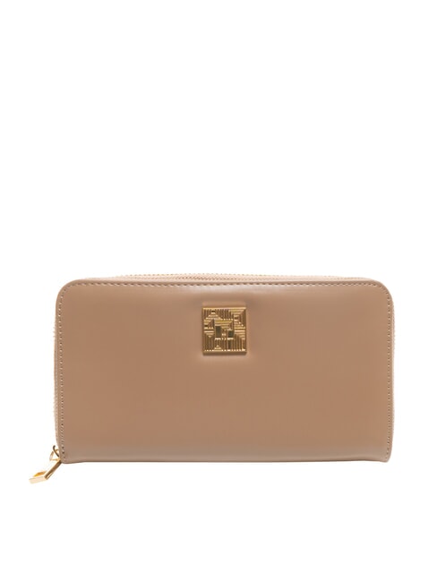 YNOT CALIPSO Geldbörse mit Rundum-Reißverschluss Mandel - Brieftaschen Damen