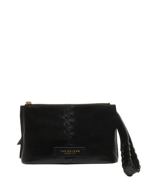 THE BRIDGE FEBE Lederschönheit mit Zöpfen Schwarzes Gold - Beauty-Case