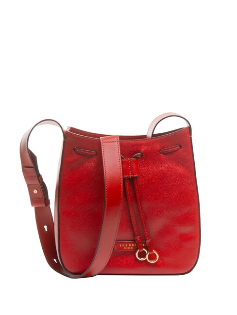 THE BRIDGE CARLOTTA Bucket-Umhängetasche Kirsche / Gold - Damentaschen