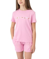 TRUSSARDI FATUTI Set aus T-Shirt und Bermudashorts rosa - Trainingsanzüge für Kinder - 1