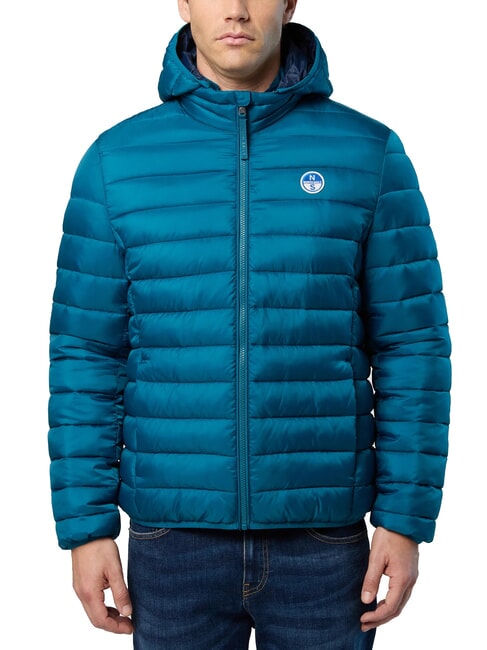 NORTH SAILS SKYE HOODIE Daunenjacke mit Kapuze wassergrün - Daunenjacken für Herren
