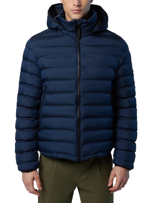 NORTH SAILS LASER PUFFER Mittellange Daunenjacke Navy blau - Daunenjacken für Herren