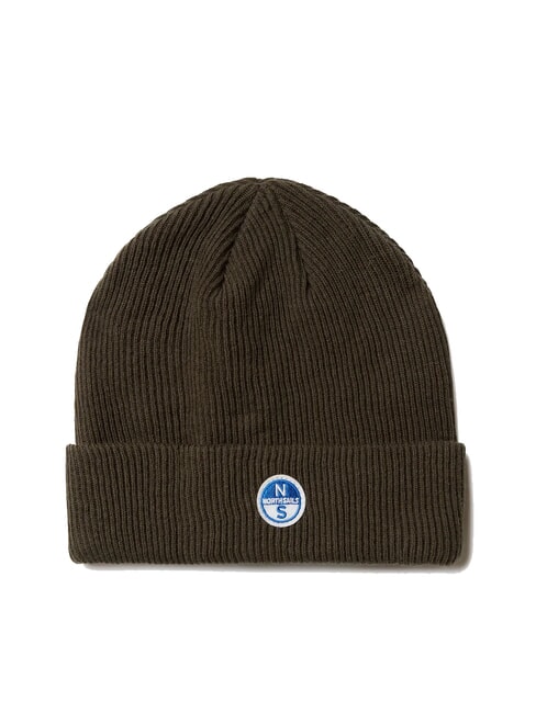 NORTH SAILS ROUND LOGO Gerippte Mütze Waldgrün - Mützen/Hüte