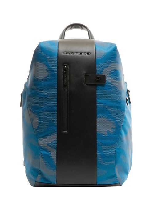 PIQUADRO BRIEF 2 Laptoprucksack 14" Camou / Blau - PC-Rucksäcke