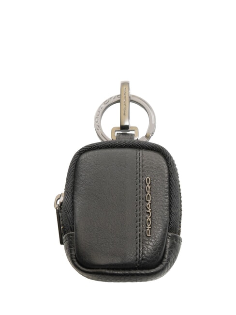 PIQUADRO RONNIE  Schlüssel-/Münzetui aus Leder Schwarz - Schlüsselanhänger und Schlüsseletuis