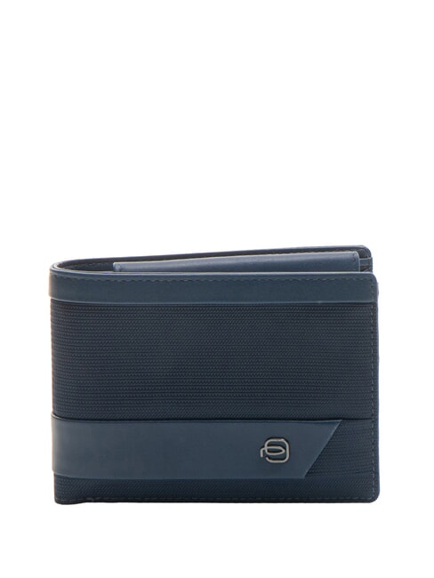 PIQUADRO LIKO Herren Geldbörse Blau - Brieftaschen Herren