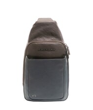 PIQUADRO BLACK SQUARE One-Shoulder-Rucksack aus Leder - PC-Rucksäcke