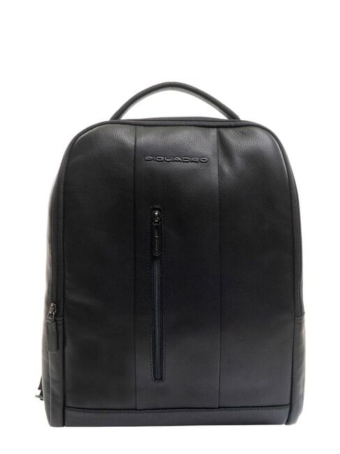 PIQUADRO URBAN BTOB Lederrucksack für 15,6"-Laptop Schwarz - PC-Rucksäcke