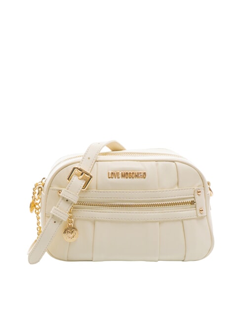 LOVE MOSCHINO CAMERA BAG Mini-Umhängetasche Elfenbein - Damentaschen