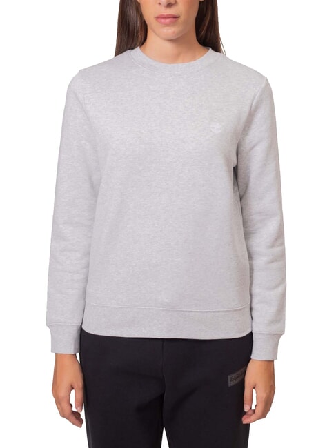 TIMBERLAND EXETER RIVER BRUSHED  Sweatshirt aus Baumwollmischung hellgrau meliert - Sweatshirts Damen