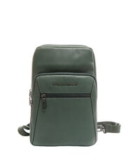 PIQUADRO RHINO One-Shoulder-Rucksack aus Leder - PC-Rucksäcke