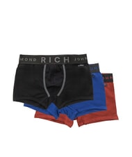 JOHN RICHMOND QY Set mit 3 Boxershorts schwarz/schwarz/blau - Herrenslip - 1