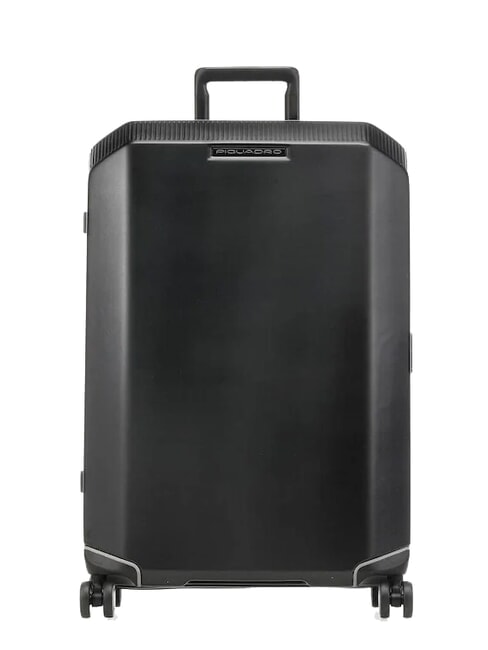 PIQUADRO BOLD Großer Trolley Schwarz - Harte Trolleys