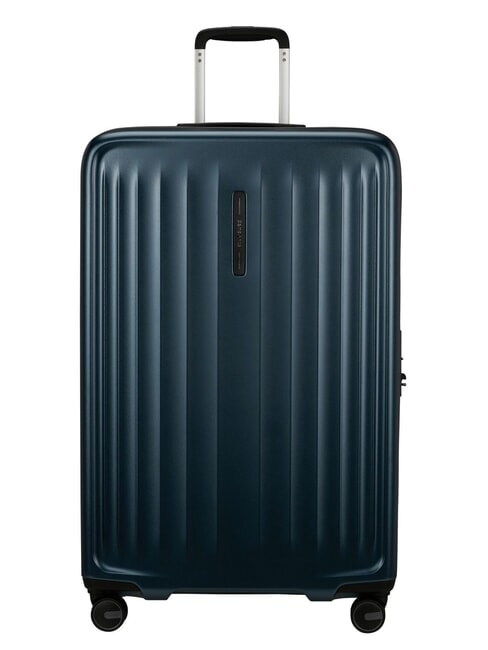SAMSONITE FYRM  Großer, erweiterbarer Trolley Stahlblau - Harte Trolleys