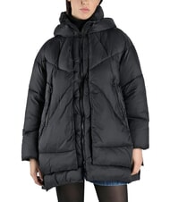 CANADIAN EUGENIE Mittelgro&szlig;e Satin-Daunenjacke mit Kapuze - Daunenjacken f&uuml;r Damen